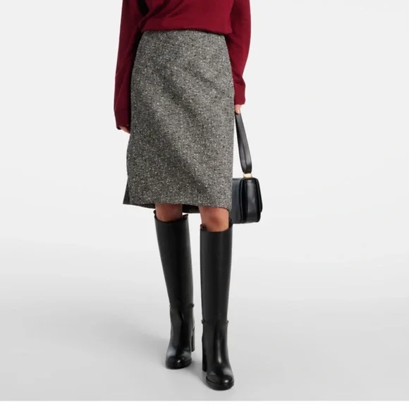 GUCCI Horsebit slim clamp web stripe trimmed knee tall boots - Picture 7 of 7